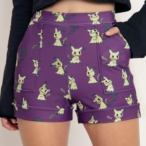 BlackMilk Mimikyu Cuffed Shorts